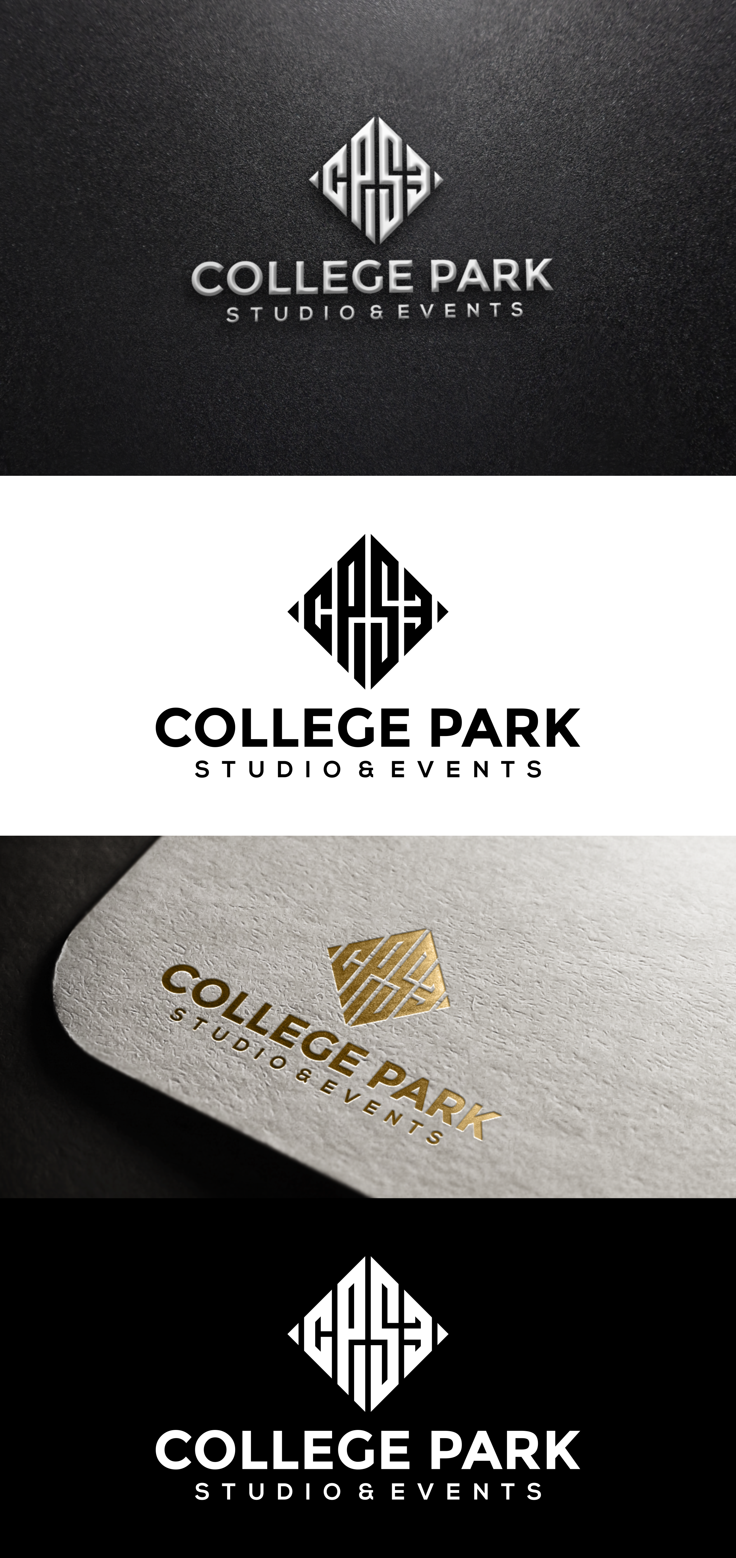 Logo-Design von fatiyadesign für College Park Studio & Events | Design #32592070