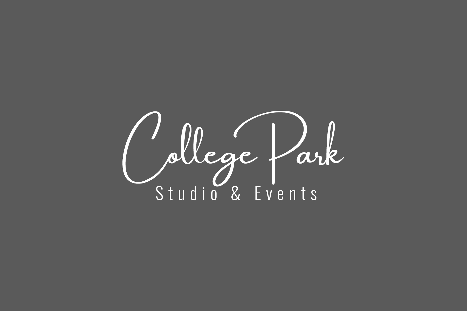 Logo Design by Soonia for College Park Studio & Events | Design #32591829