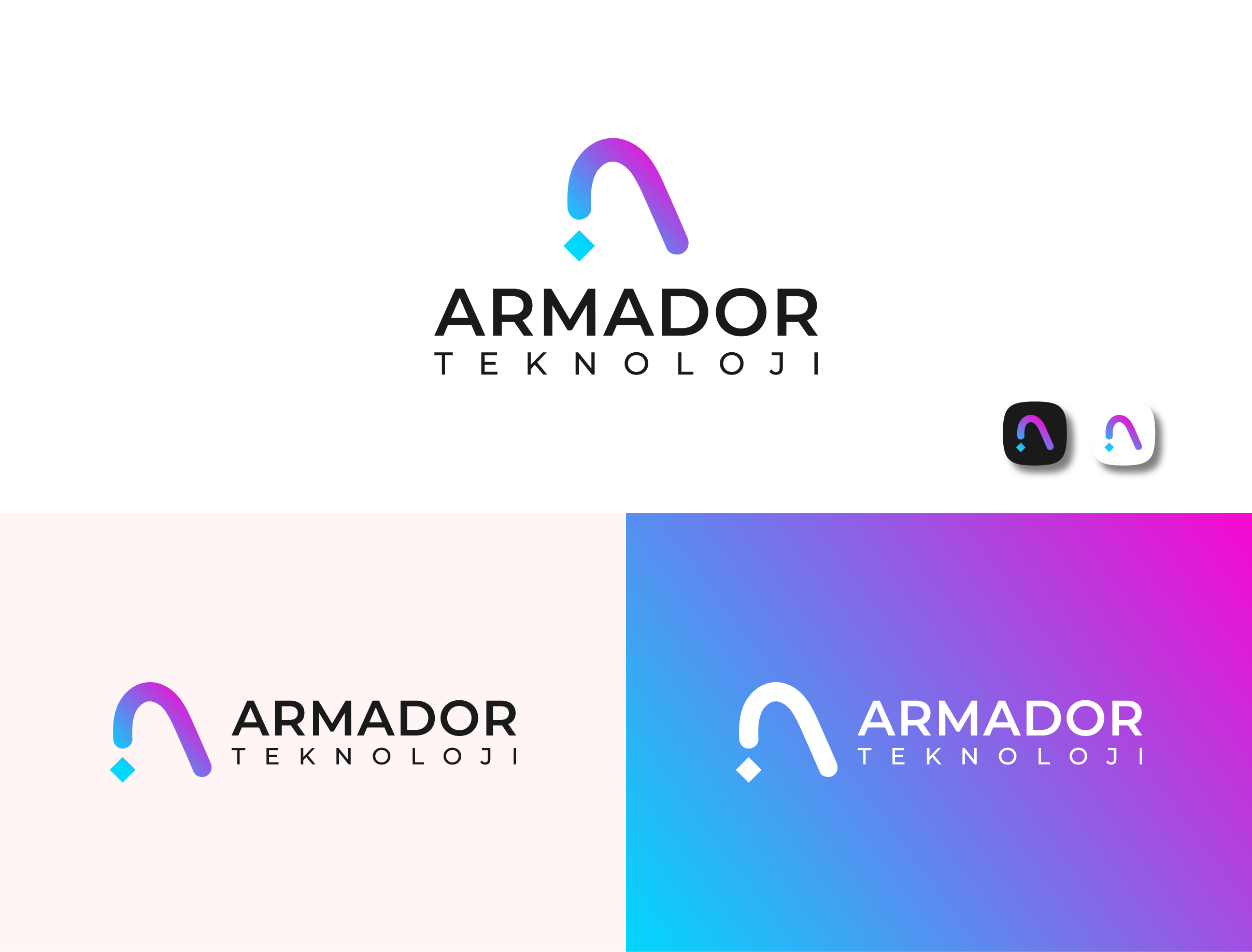 Logo Design by Creative Poli for Armador Technology | Design #32651844