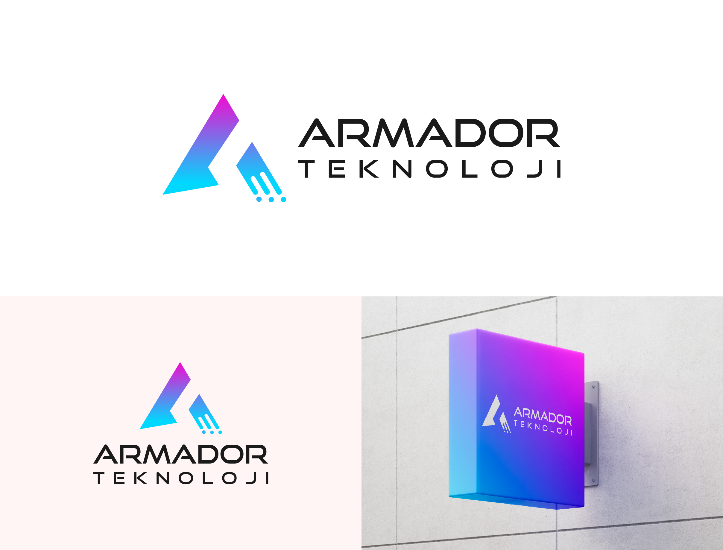 Logo Design by Creative Poli for Armador Technology | Design #32651879