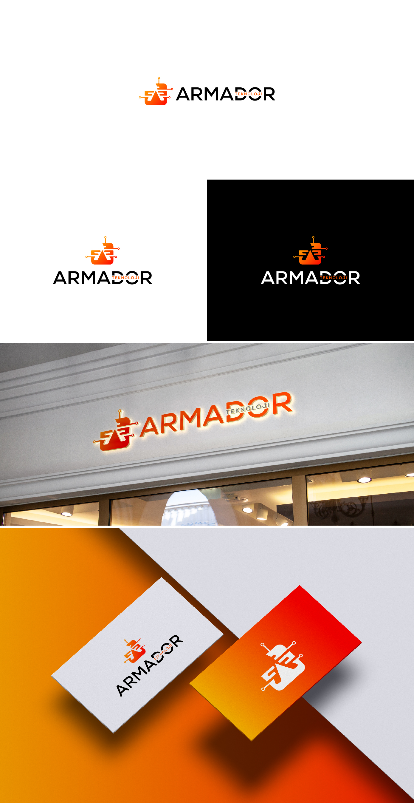 Logo Design by AL-BARAKAH for Armador Technology | Design #32633114