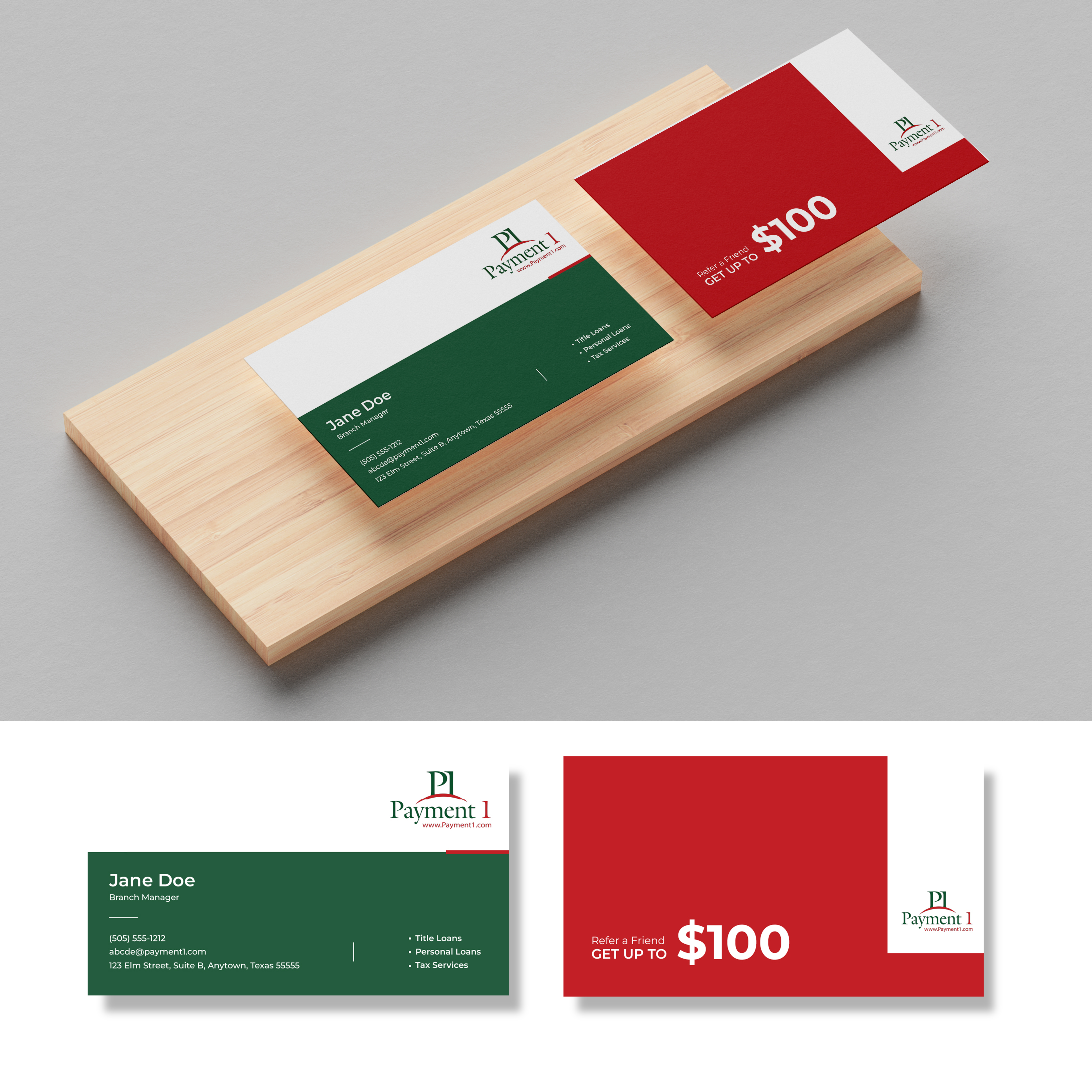 Business Card Design by Design By Muila for Payment 1 Financial | Design #32928154