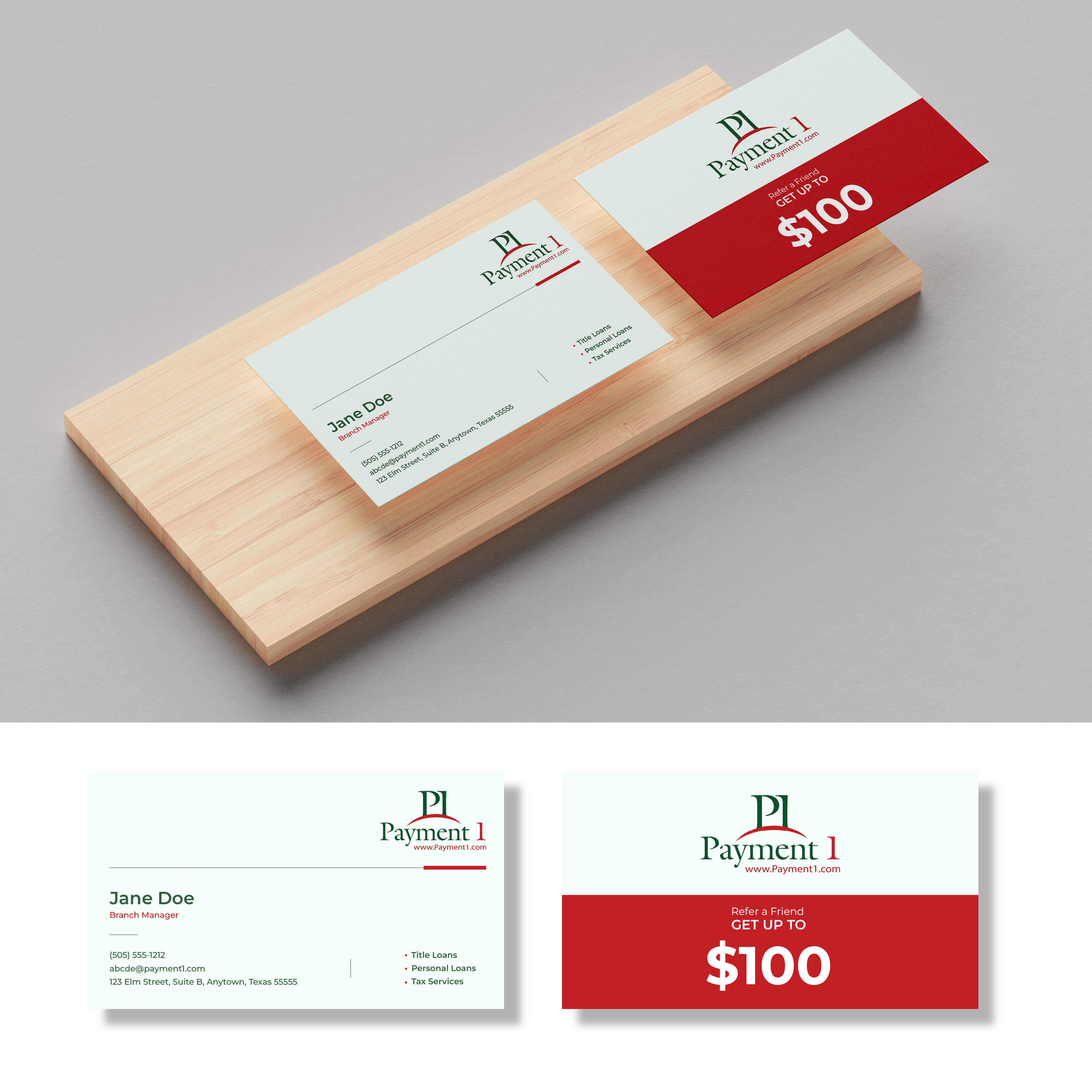Business Card Design by Design By Muila for Payment 1 Financial | Design #32928156