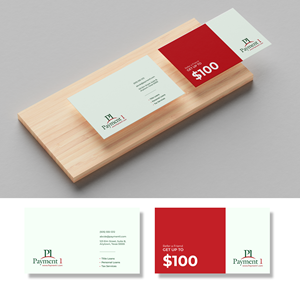 Business Card Design by Design By Muila for Payment 1 Financial | Design: #32928157