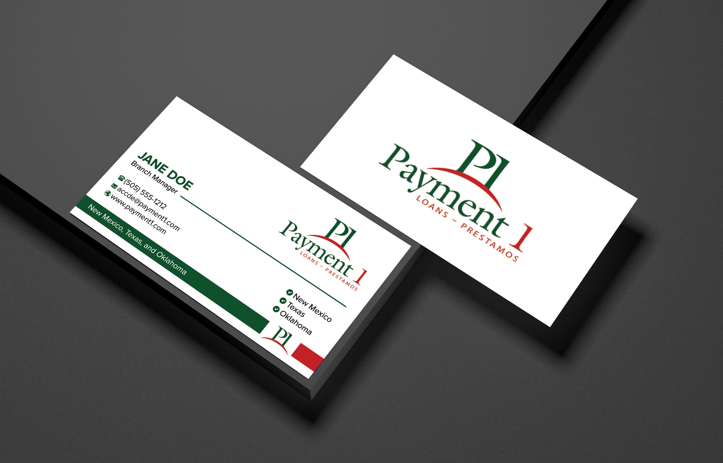 Business Card Design by Shuvo094 for Payment 1 Financial | Design #32917944