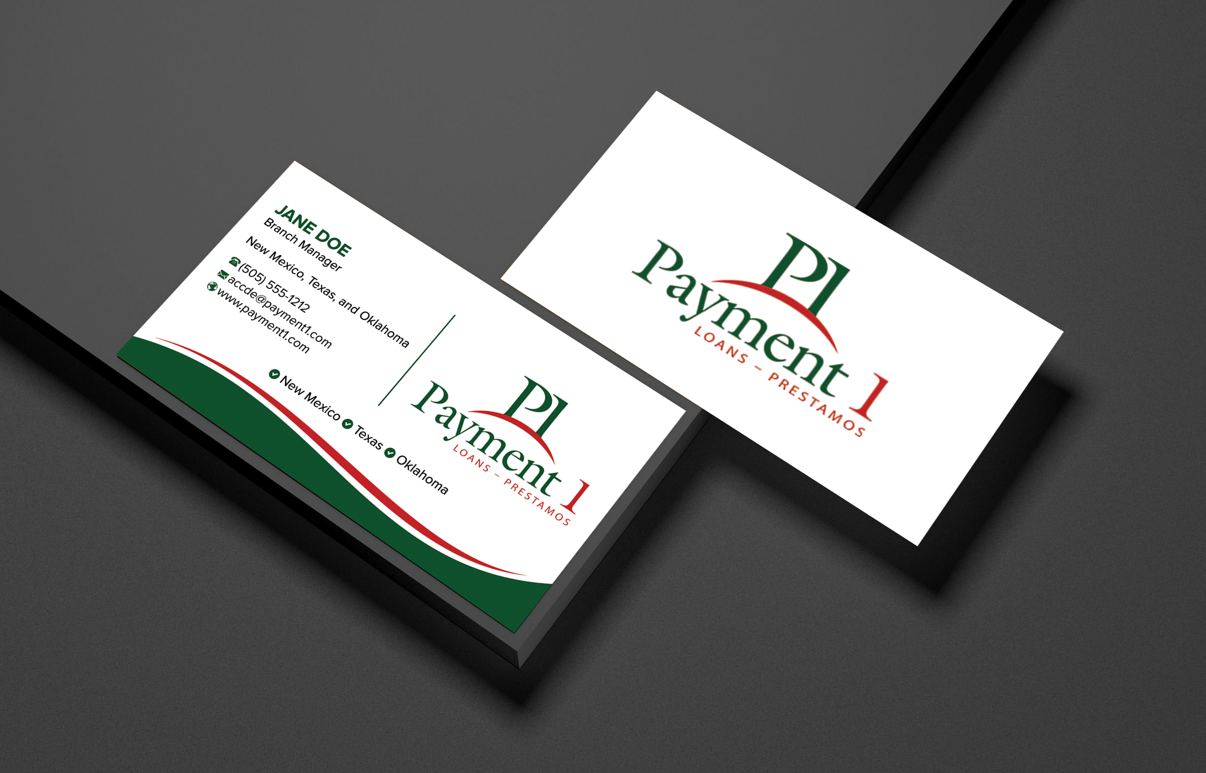Visitenkarten-Design von Shuvo094 für Payment 1 Financial | Design #32917957