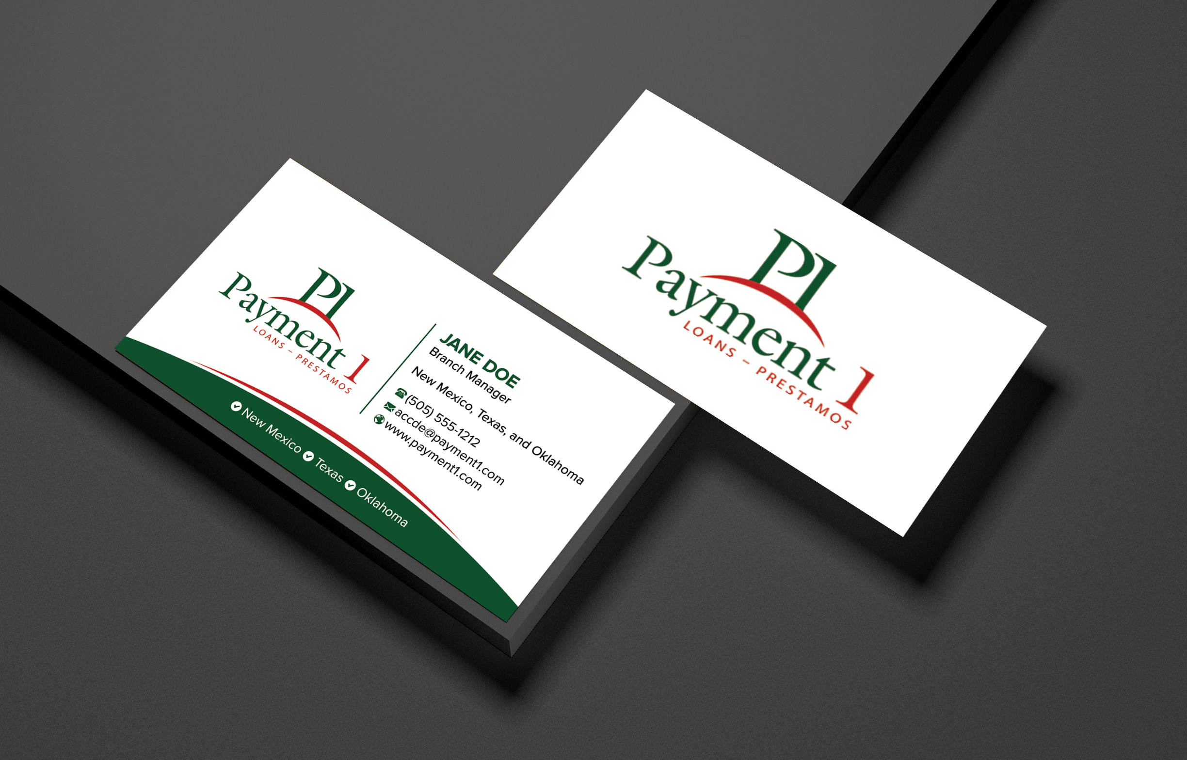 Business Card Design by Shuvo094 for Payment 1 Financial | Design #32917962