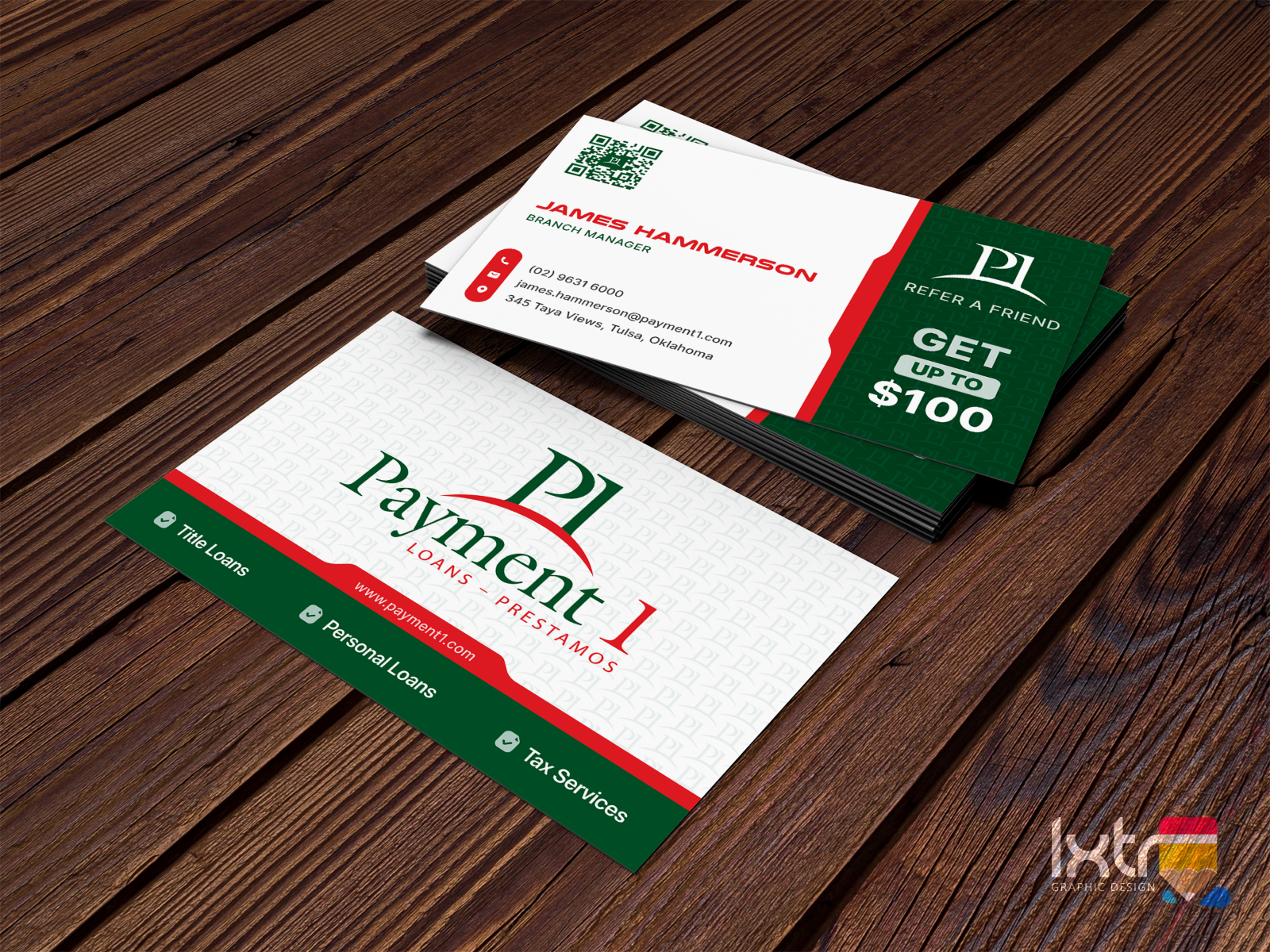 Business Card Design by iLexter for Payment 1 Financial | Design #32895312
