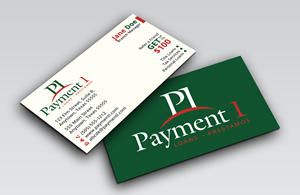 Business Card Design by DesignerShahadat for Payment 1 Financial | Design: #32603891