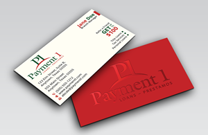 Business Card Design by DesignerShahadat for Payment 1 Financial | Design: #32603893