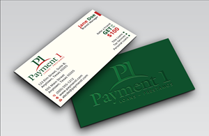 Business Card Design by DesignerShahadat for Payment 1 Financial | Design: #32603894
