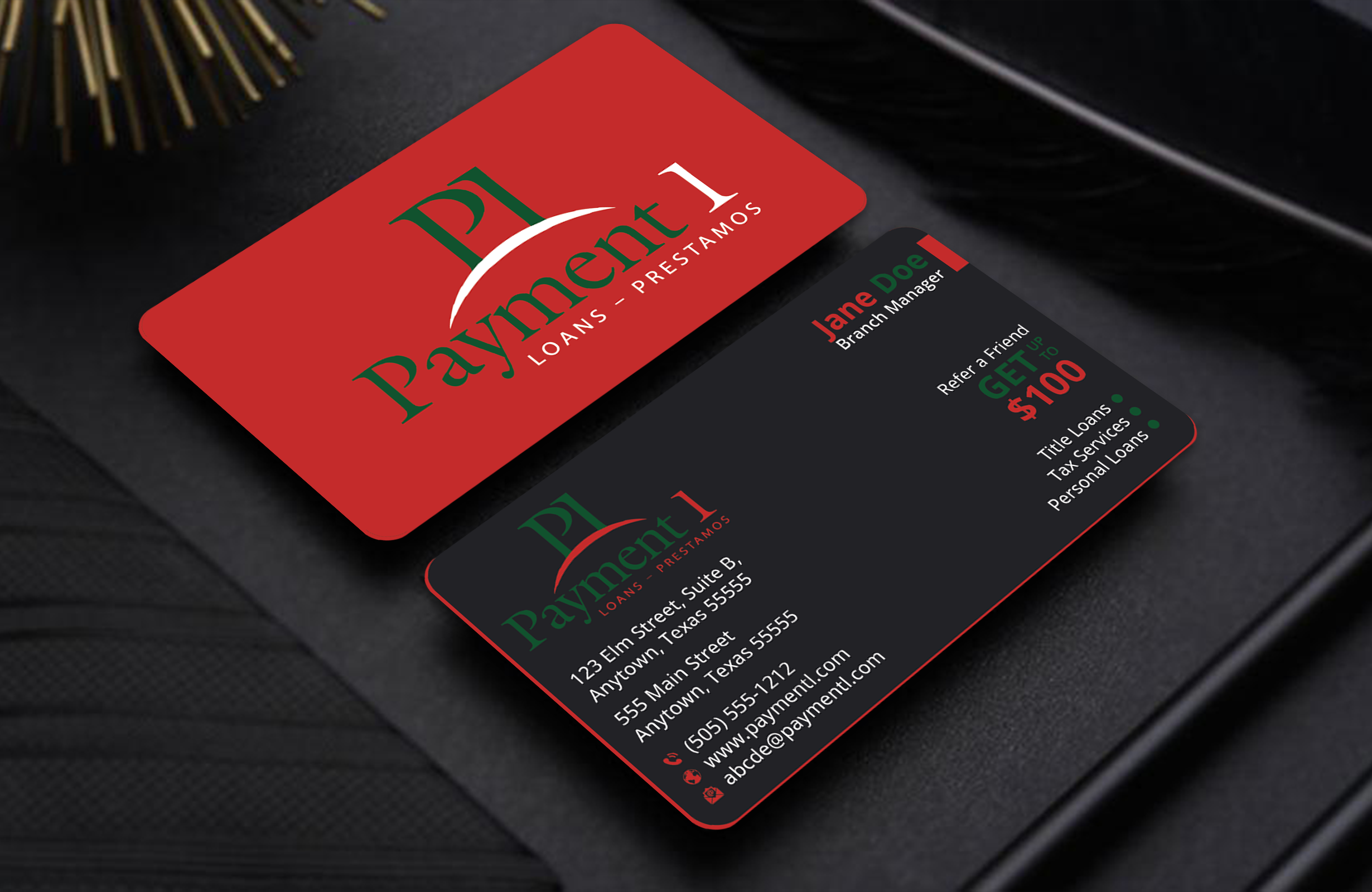 Business Card Design by DesignerShahadat for Payment 1 Financial | Design #32603902