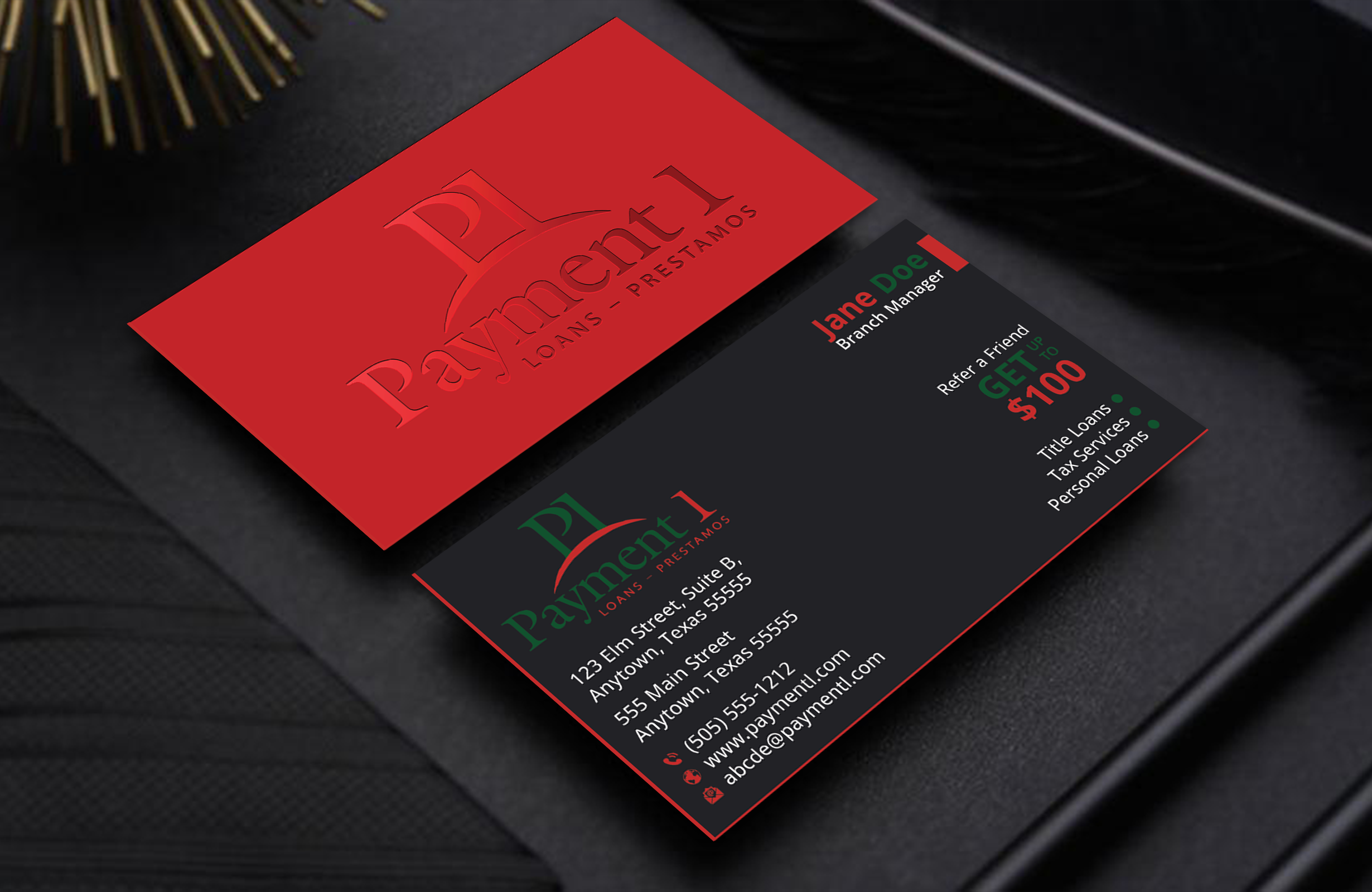 Business Card Design by DesignerShahadat for Payment 1 Financial | Design #32603912