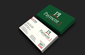 Business Card Design by DesignerShahadat for Payment 1 Financial | Design: #32603967