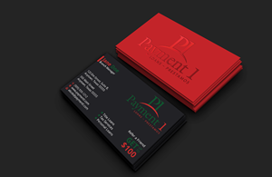 Visitenkarten-Design von DesignerShahadat für Payment 1 Financial | Design: #32603970