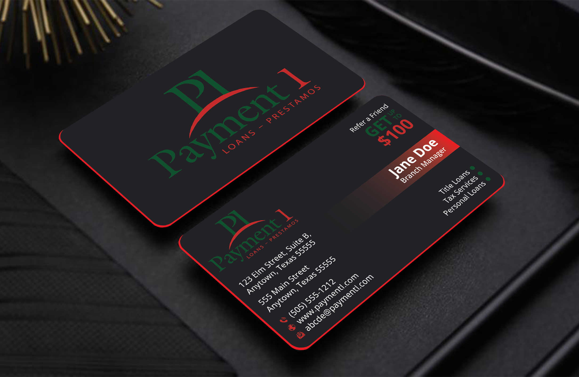 Visitenkarten-Design von DesignerShahadat für Payment 1 Financial | Design #32604068