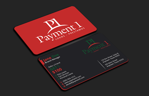 Visitenkarten-Design von DesignerShahadat für Payment 1 Financial | Design: #32605139
