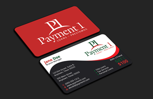 Business Card Design by DesignerShahadat for Payment 1 Financial | Design: #32605252