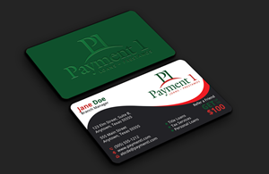 Visitenkarten-Design von DesignerShahadat für Payment 1 Financial | Design: #32605253