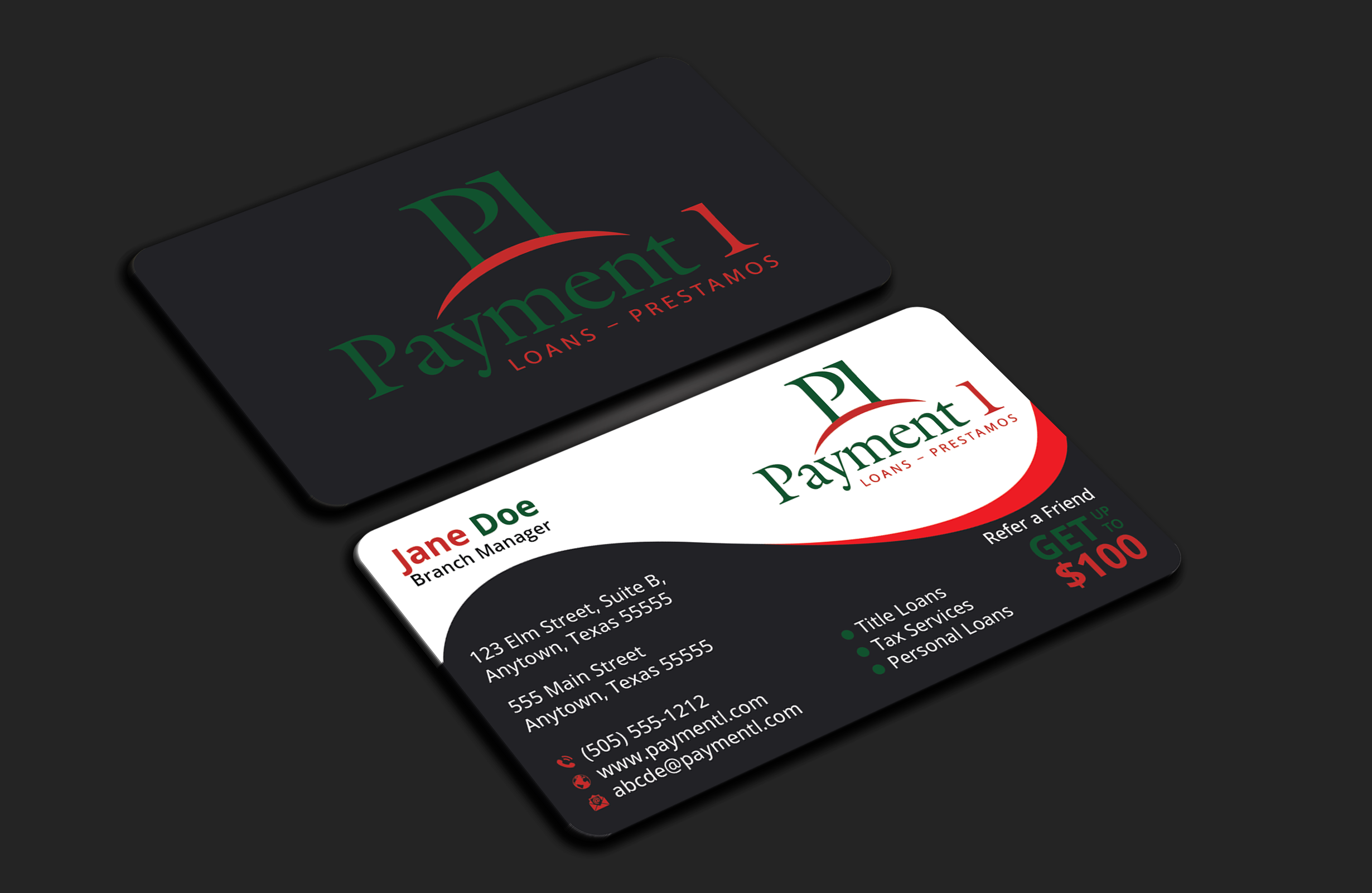 Design de Carte de Visite par DesignerShahadat pour Payment 1 Financial | Design #32605254