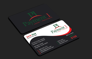 Visitenkarten-Design von DesignerShahadat für Payment 1 Financial | Design: #32605254