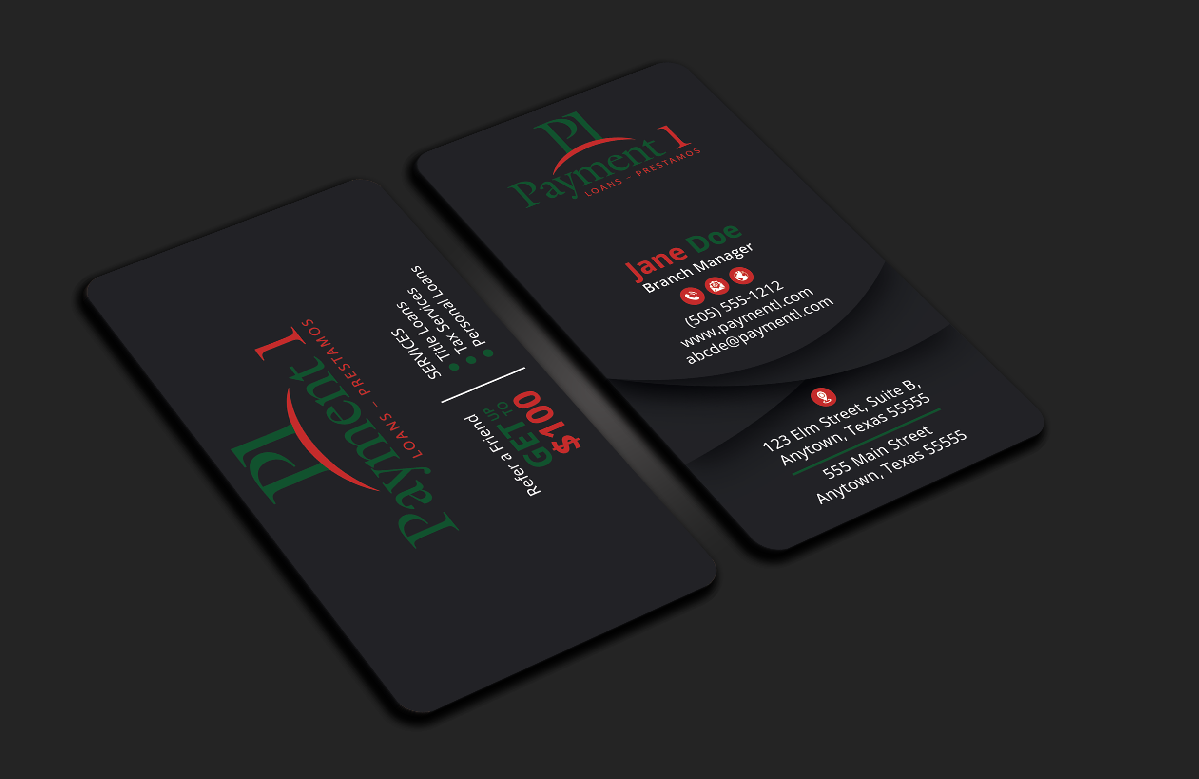 Business Card Design by DesignerShahadat for Payment 1 Financial | Design #32610660