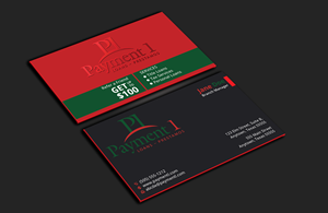 Business Card Design by DesignerShahadat for Payment 1 Financial | Design: #32610863