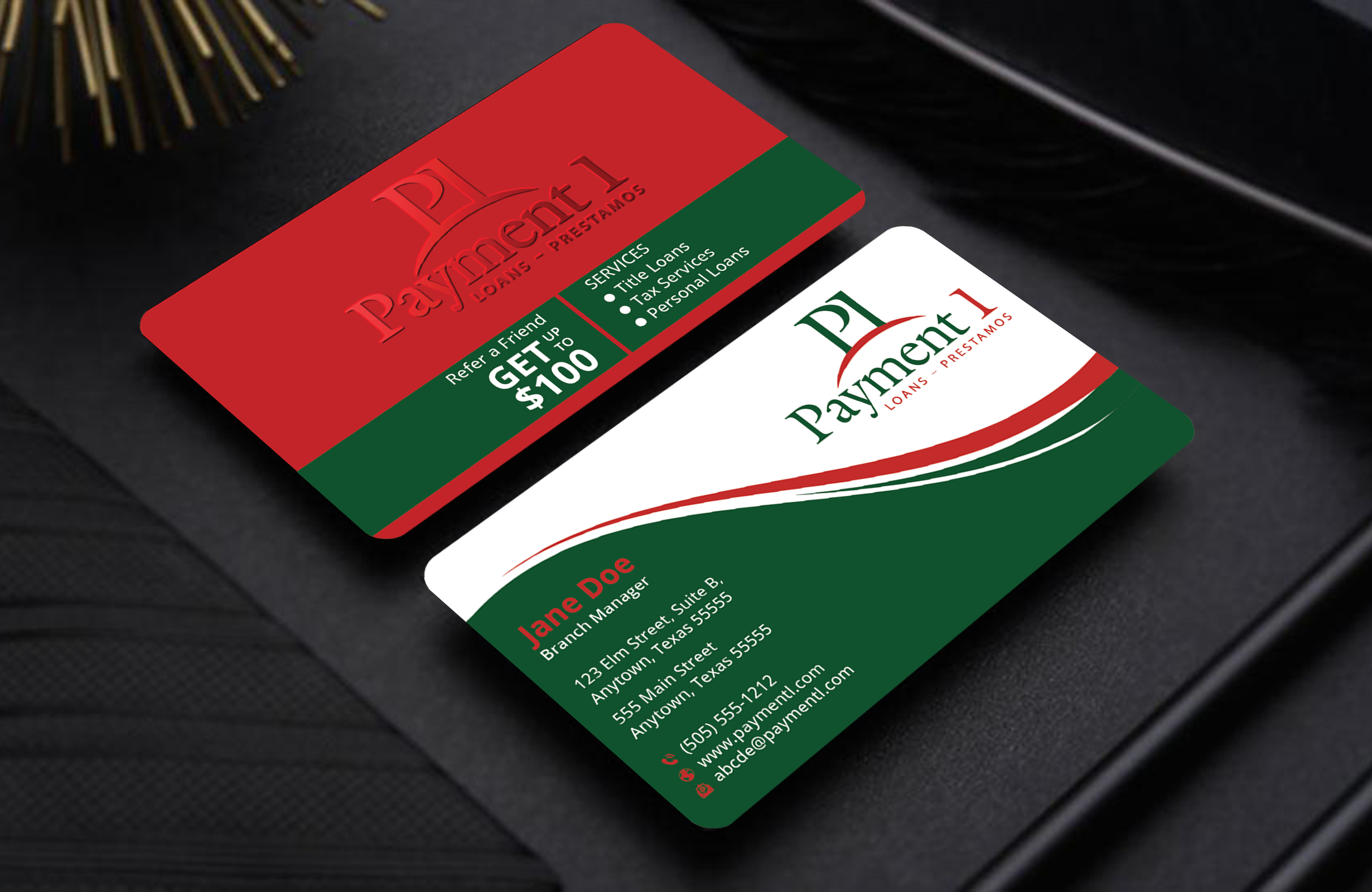 Business Card Design by DesignerShahadat for Payment 1 Financial | Design #32610986