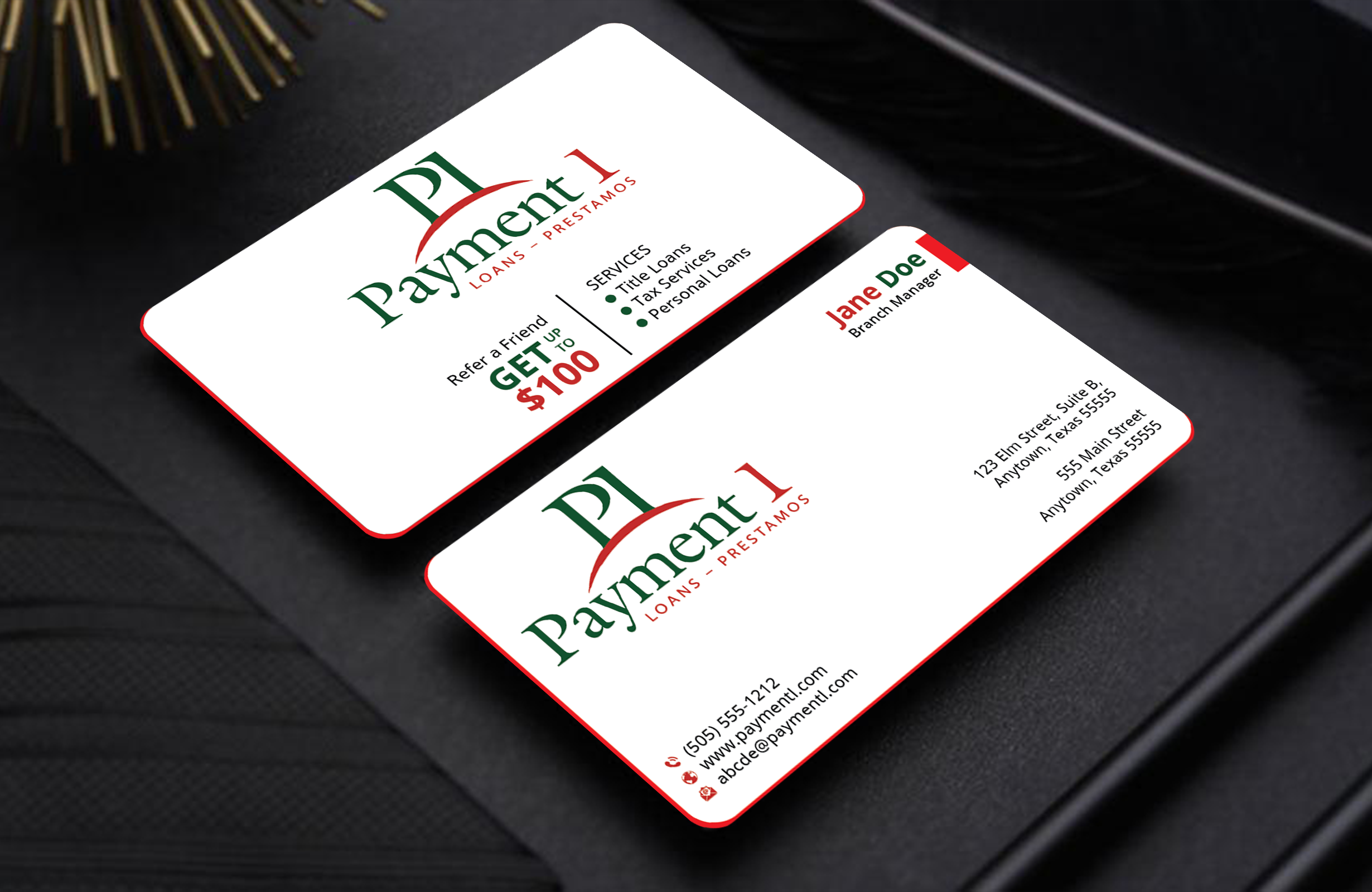 Visitenkarten-Design von DesignerShahadat für Payment 1 Financial | Design #32610992