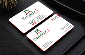 Business Card Design by DesignerShahadat for Payment 1 Financial | Design: #32610992