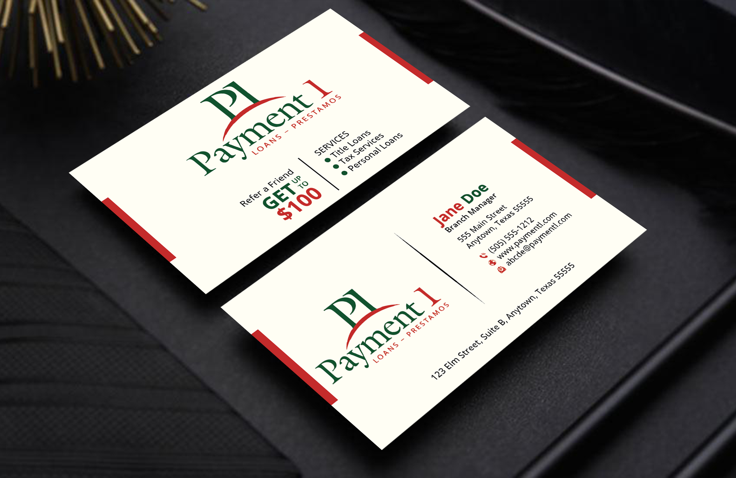 Business Card Design by DesignerShahadat for Payment 1 Financial | Design #32610993