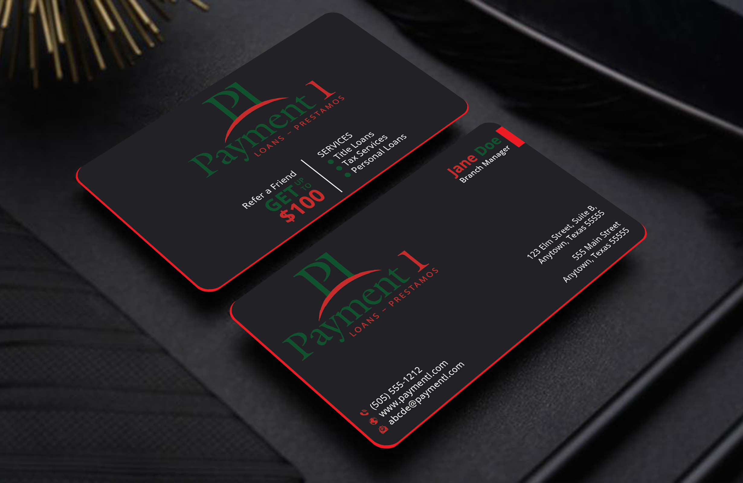 Business Card Design by DesignerShahadat for Payment 1 Financial | Design #32610996