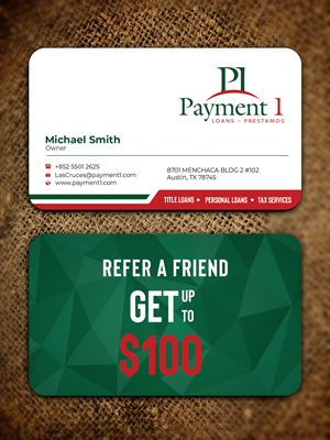 Business Card Design by Innovative Graphix for Payment 1 Financial | Design: #32593129