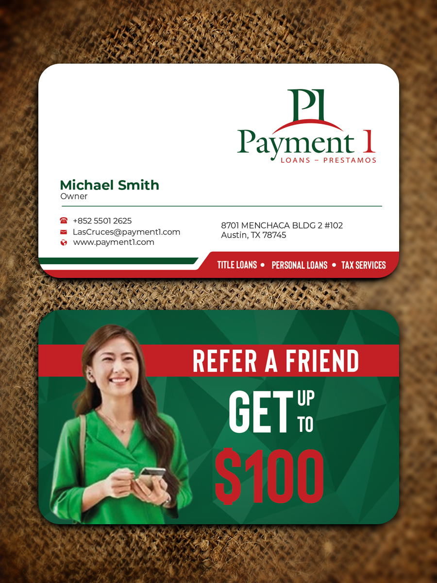 Business Card Design by Innovative Graphix for Payment 1 Financial | Design #32593165