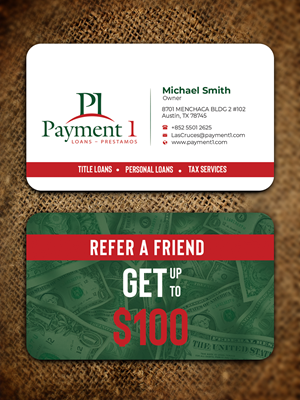Business Card Design by Innovative Graphix for Payment 1 Financial | Design: #32593181