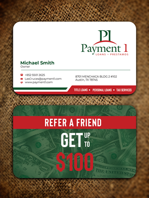 Business Card Design by Innovative Graphix for Payment 1 Financial | Design: #32593183