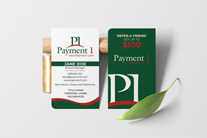 Business Card Design by Design_Duo for Payment 1 Financial | Design: #32898946