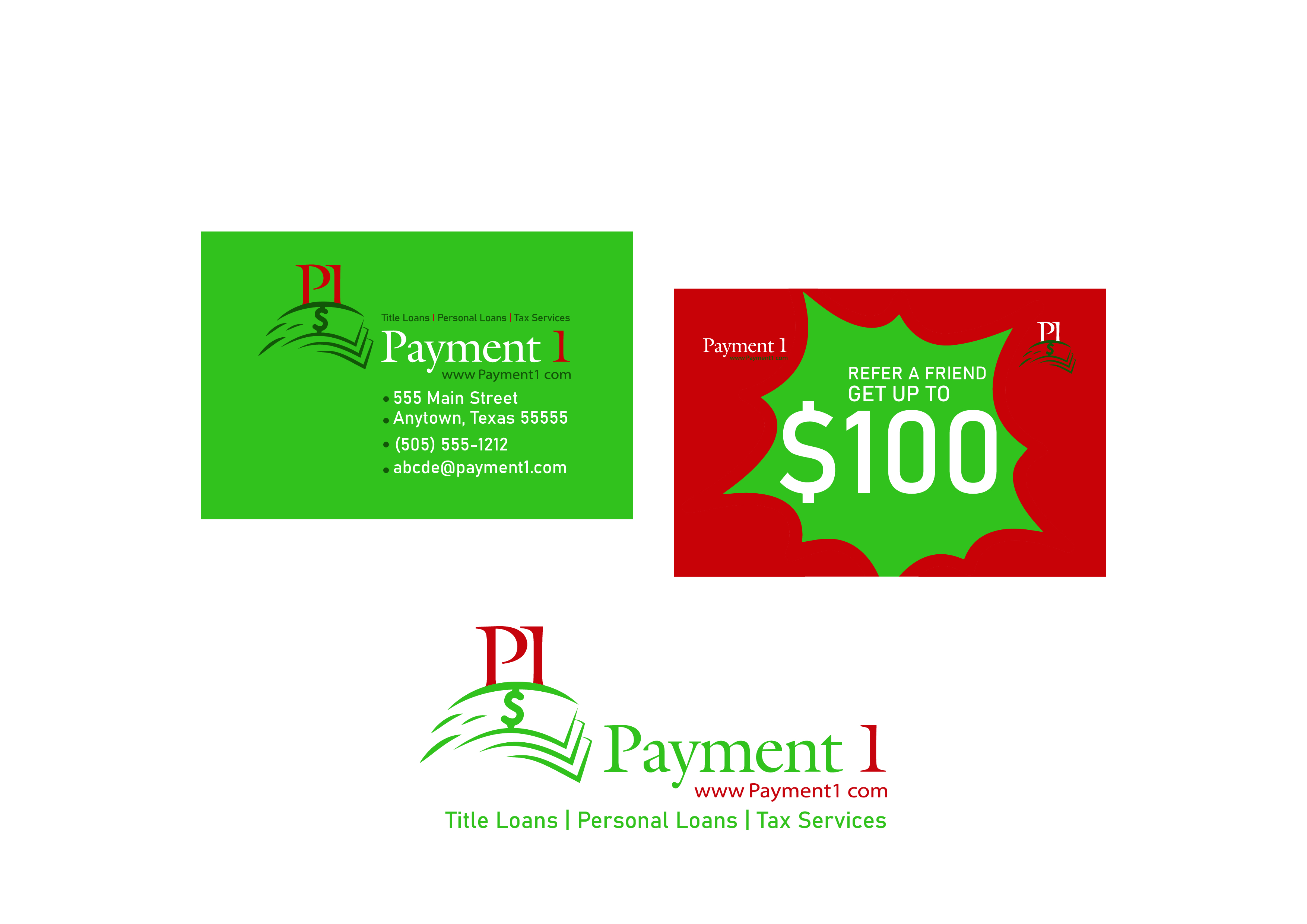 Business Card Design by Miomi Studio for Payment 1 Financial | Design #32932231