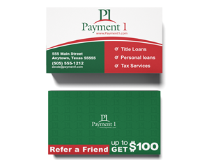 Design de Carte de Visite par HasibulA pour Payment 1 Financial | Design : #32902943