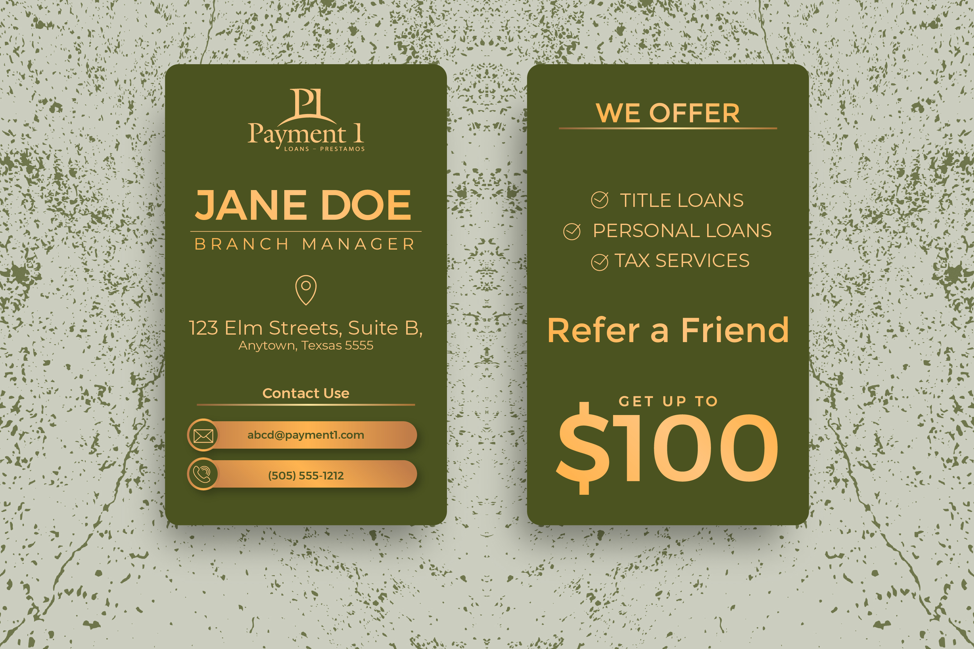 Business Card Design by LENTERA DESIGN 2 for Payment 1 Financial | Design #32895852