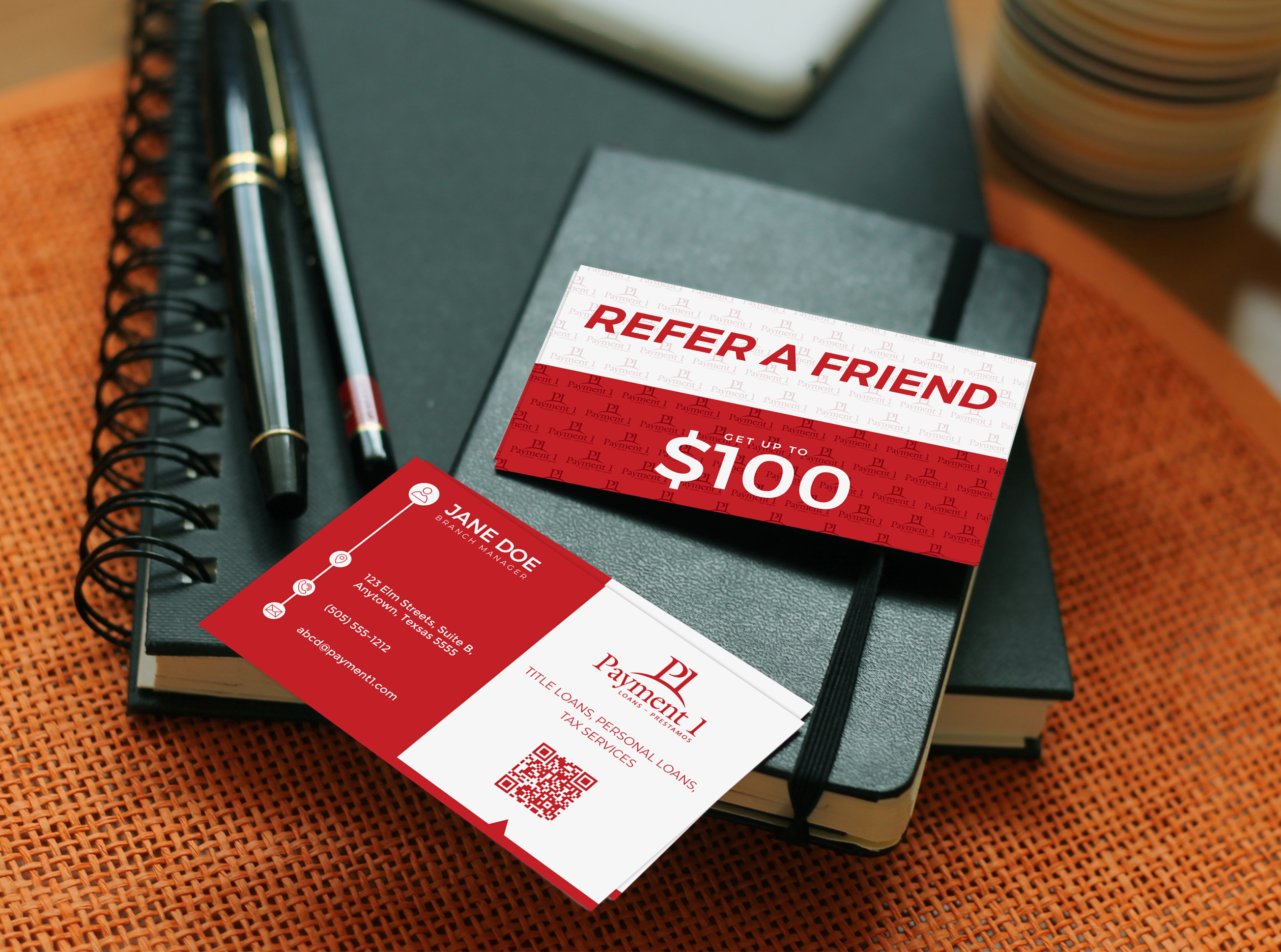 Business Card Design by LENTERA DESIGN 2 for Payment 1 Financial | Design #32950744