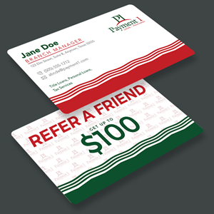 Business Card Design by LENTERA DESIGN 2 for Payment 1 Financial | Design: #33054226