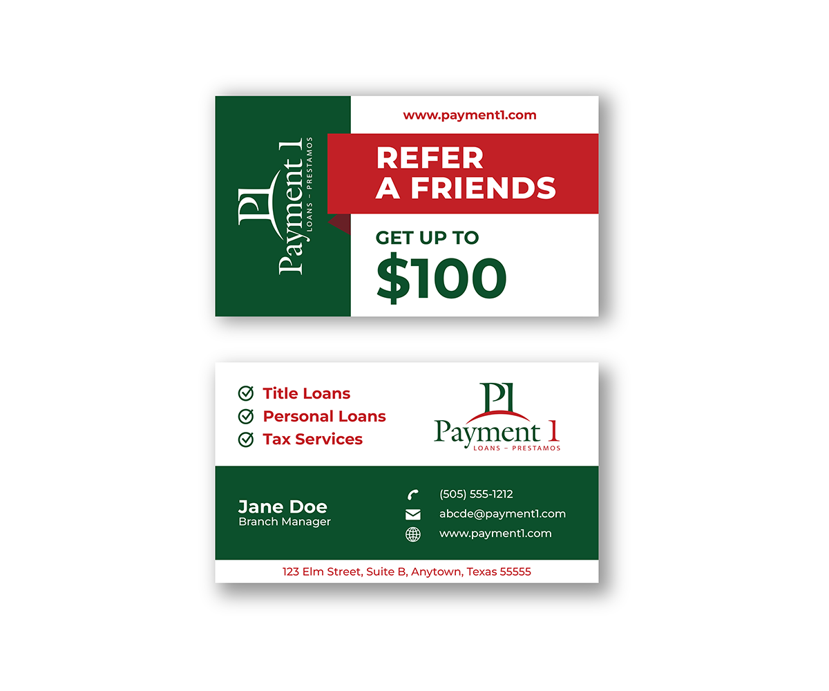 Design de Carte de Visite par sumdes pour Payment 1 Financial | Design #32865228