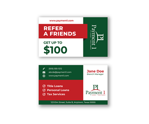 Business Card Design by sumdes for Payment 1 Financial | Design: #32865415