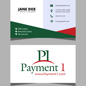 Business Card Design by Hamza  Al-Muttalib