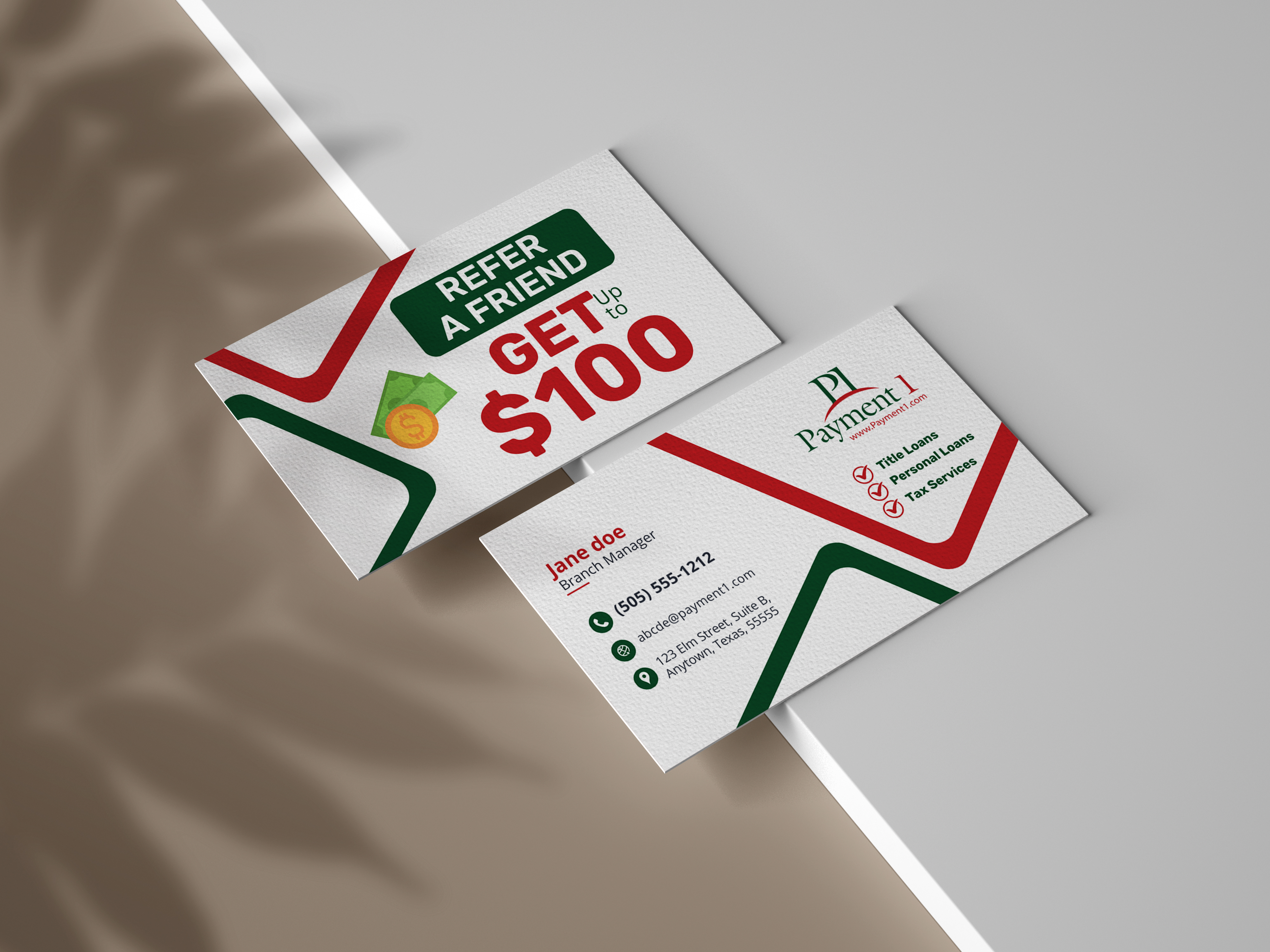 Business Card Design by Hunny11 for Payment 1 Financial | Design #32953608
