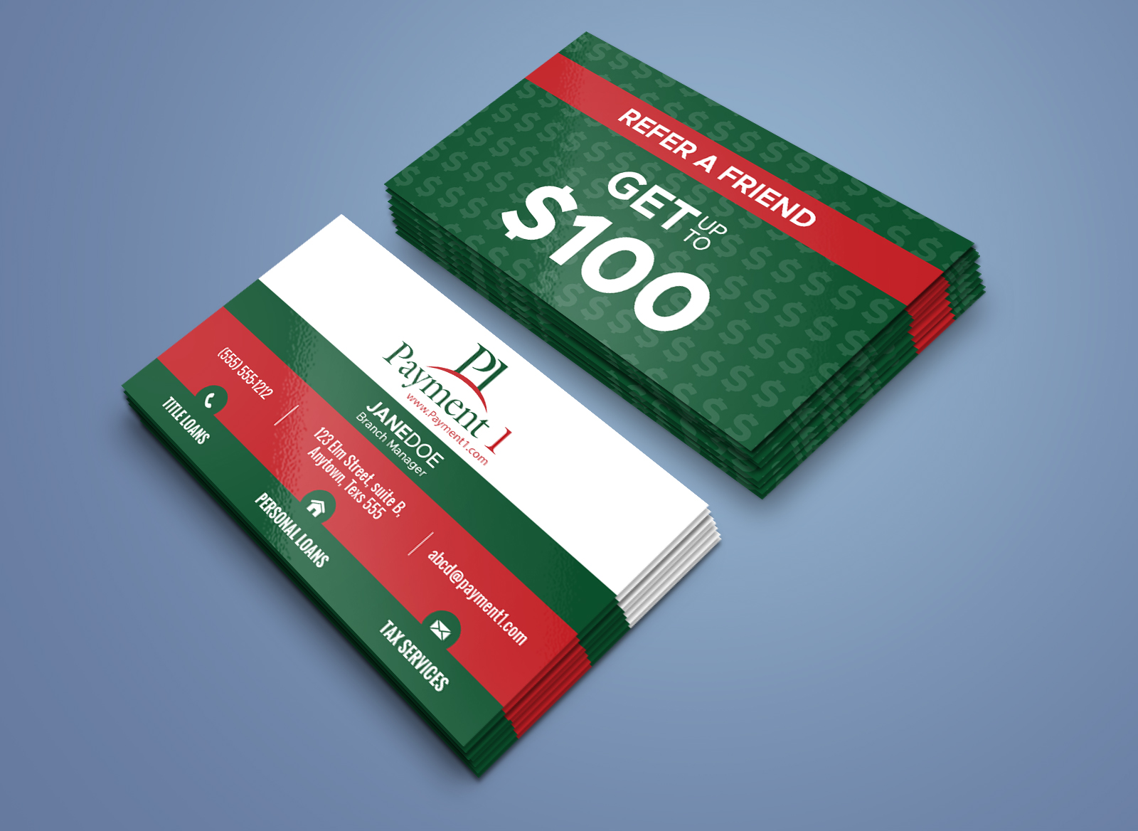 Design de Carte de Visite par creativeoutline pour Payment 1 Financial | Design #32920499