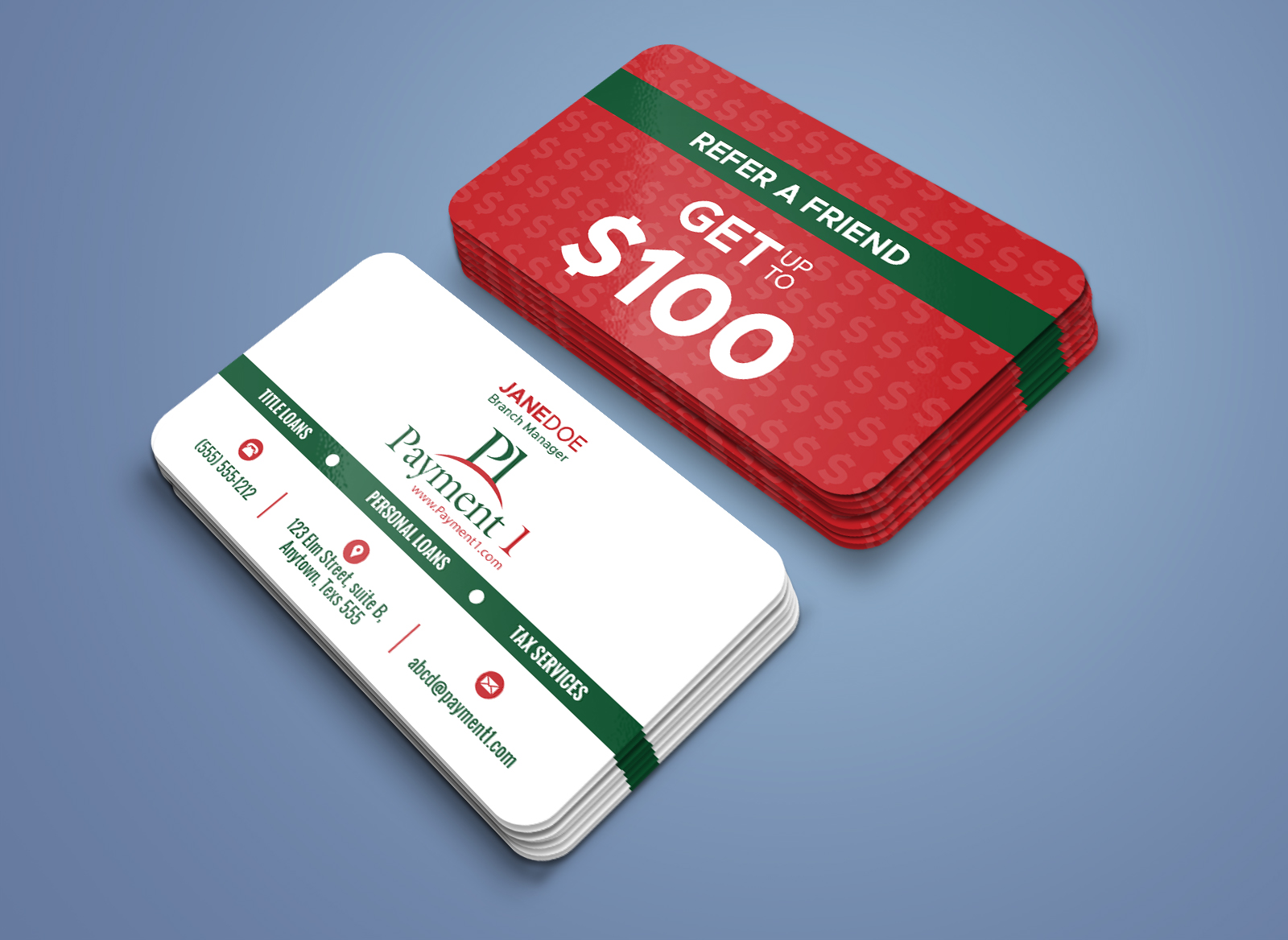 Business Card Design by creativeoutline for Payment 1 Financial | Design #32920500