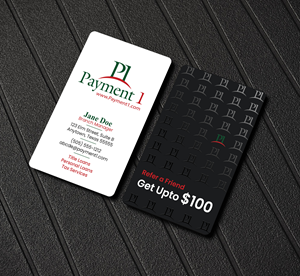 Business Card Design by Creations Box 2015 for Payment 1 Financial | Design: #32596208