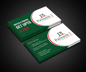 Business Card Design by Creations Box 2015 for Payment 1 Financial | Design: #32596223